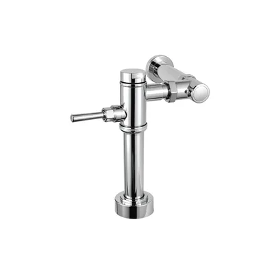 Fluxometro Mecánico para inodoro palanca de 4.8 Lts indirecto hecho en bronce Vainsa