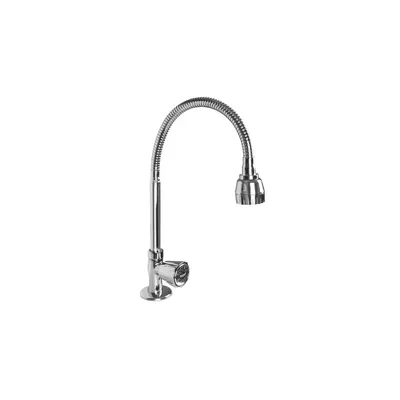 Llave lavadero mueble pico flexible Barú Italgrif
