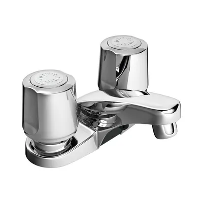 Mezcladora 4" para lavatorio Cancún ABS cromado Italgrif