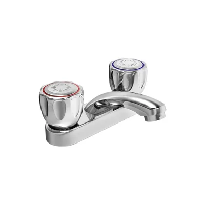 Mezcladora 4" para lavatorio Vallarta cromado Italgrif