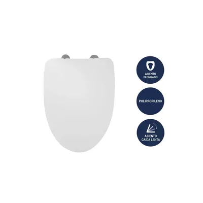 Asiento Modena slow down blanco Vainsa