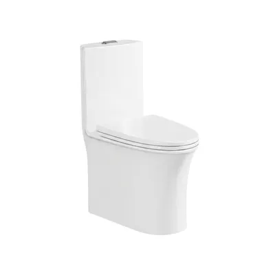 Inodoro one piece Martini blanco 3 Jets con asiento Vainsa