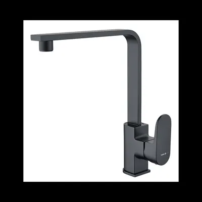 (Oxford nm) mezcladora cocina monocomando negro Mate