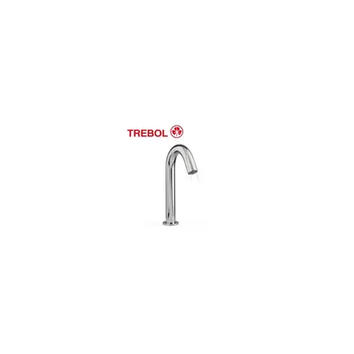 (Sensor) llave sensor pico bajo 24 cm para lavatorio